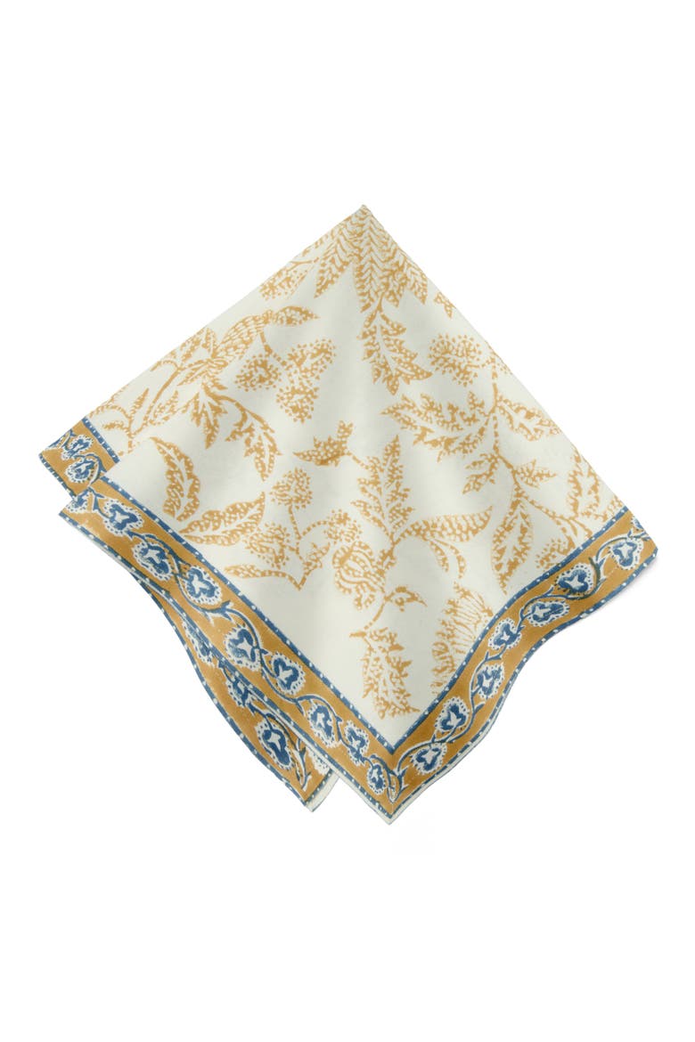 Chloe Napkins - Set of 4, Alternate, color, Blue, Brown 20" x 20"