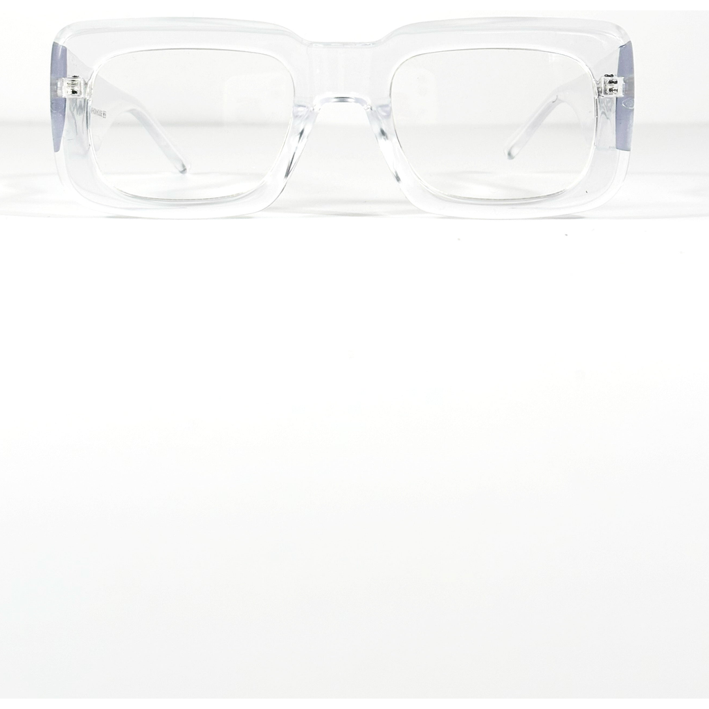 Wisdom Fashion House Clear Quartz Frames In Gray