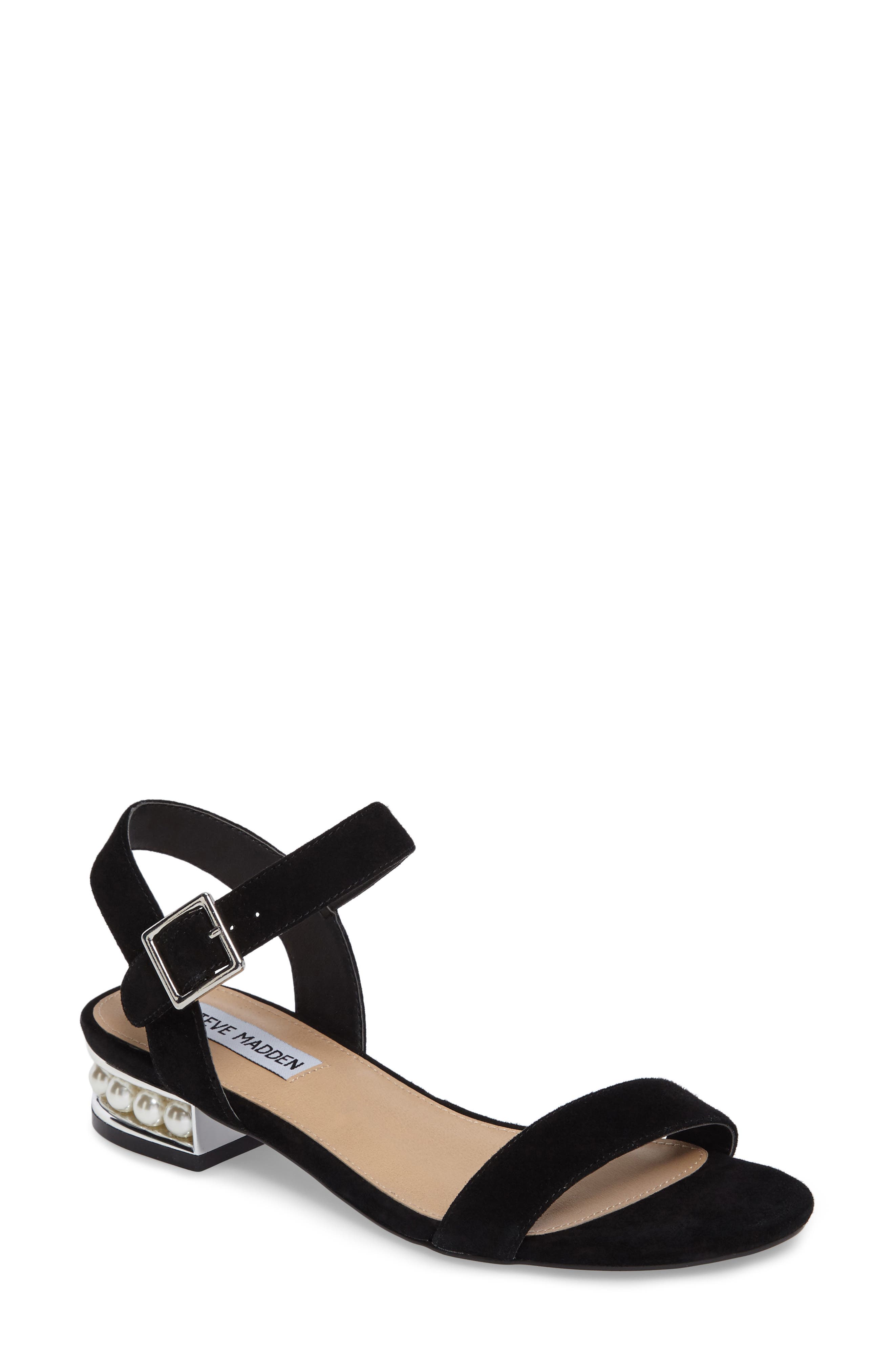 Steve Madden Embellished Sandal, Main, color, 