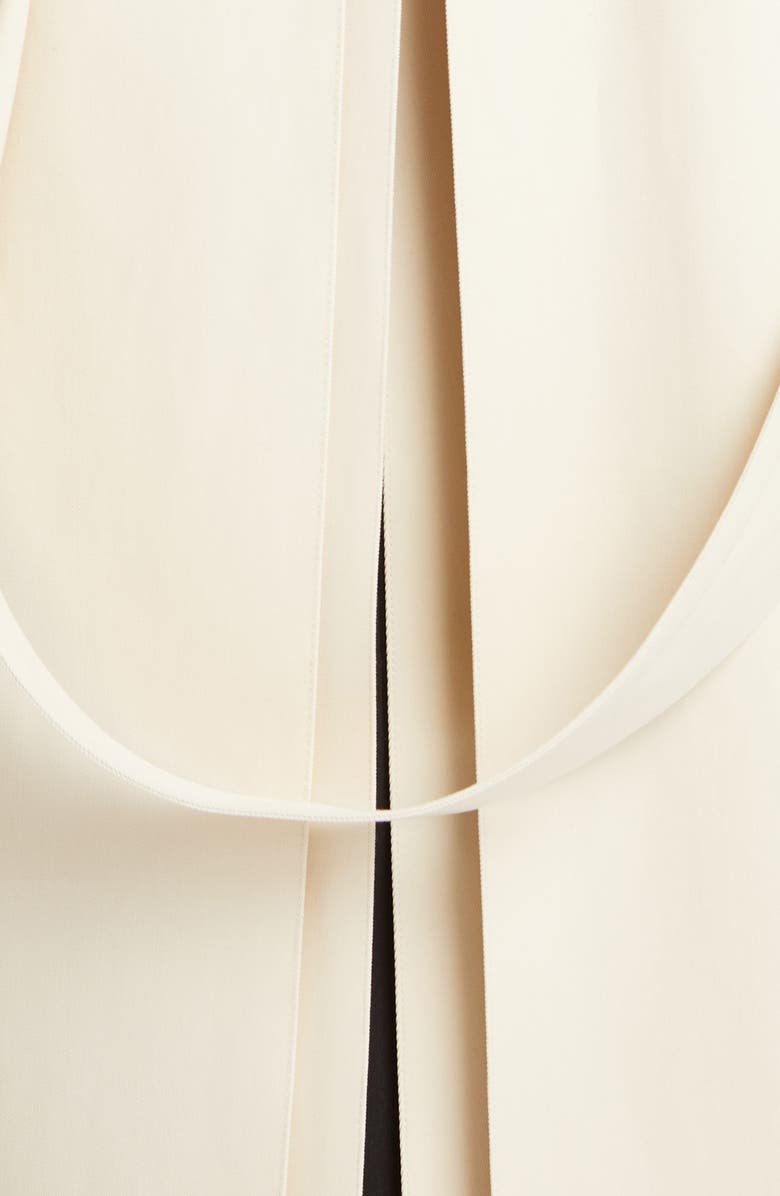 The Row Maia Oversize Bonded Wool & Cotton Trench Coat, Alternate, color, 