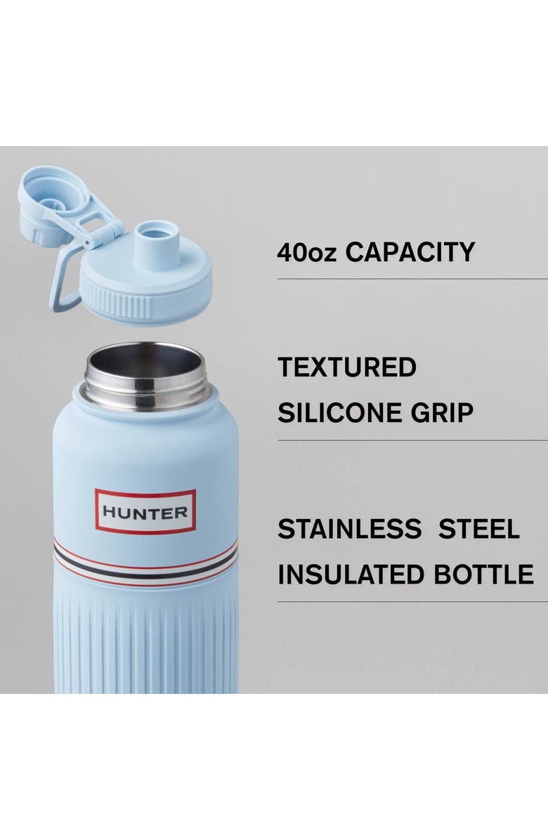 Hunter GoGrip Hydration Stainless Steel Tumbler with Carry Handle, Alternate, color, Nantucket Breeze