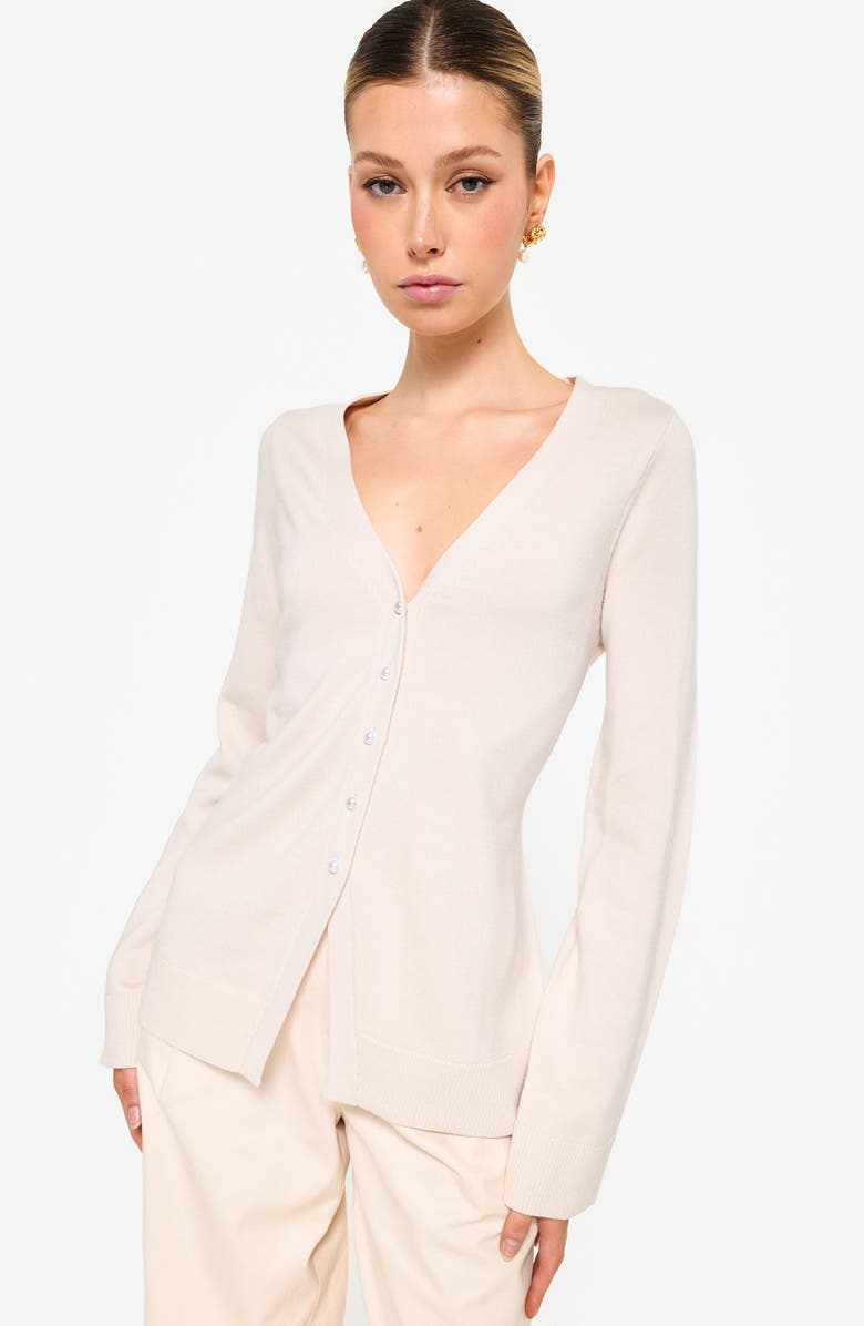 CAMI NYC Narin Merino Wool Cardigan, Alternate, color, 