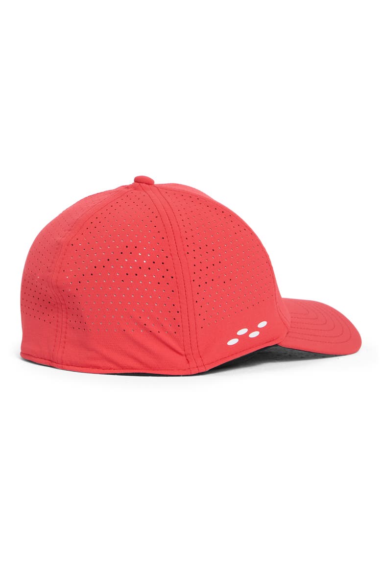 Performance 6-Panel Baseball Cap, Alternate, color, HIBISCUS RED