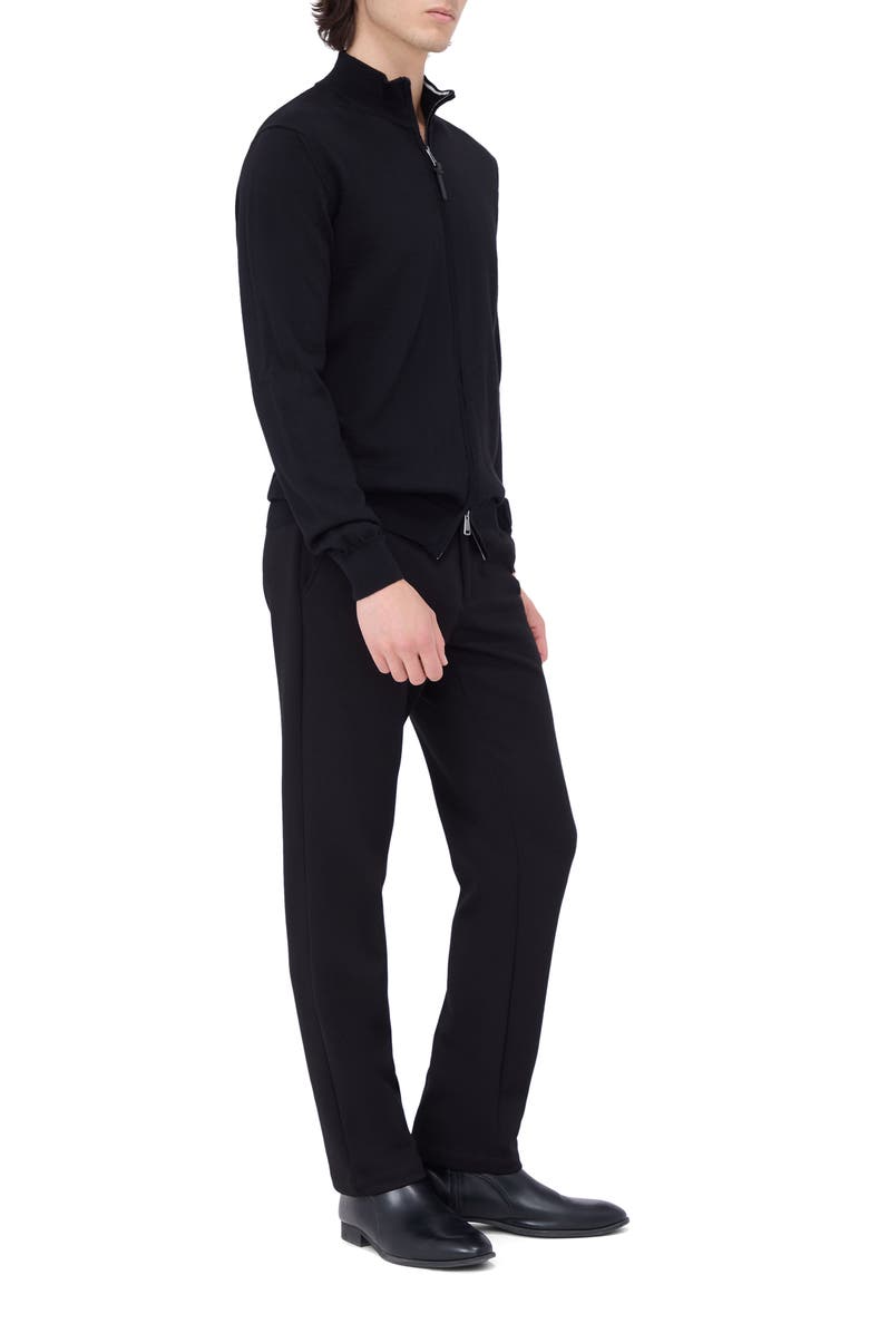 Bugatchi Merino Wool Full Zip Jacket, Alternate, color, 