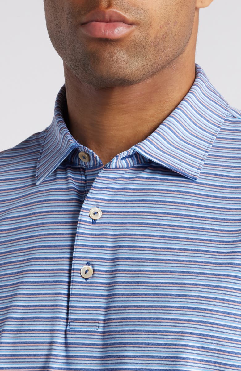 Peter Millar Fairmont Stripe Performance Golf Polo, Alternate, color,