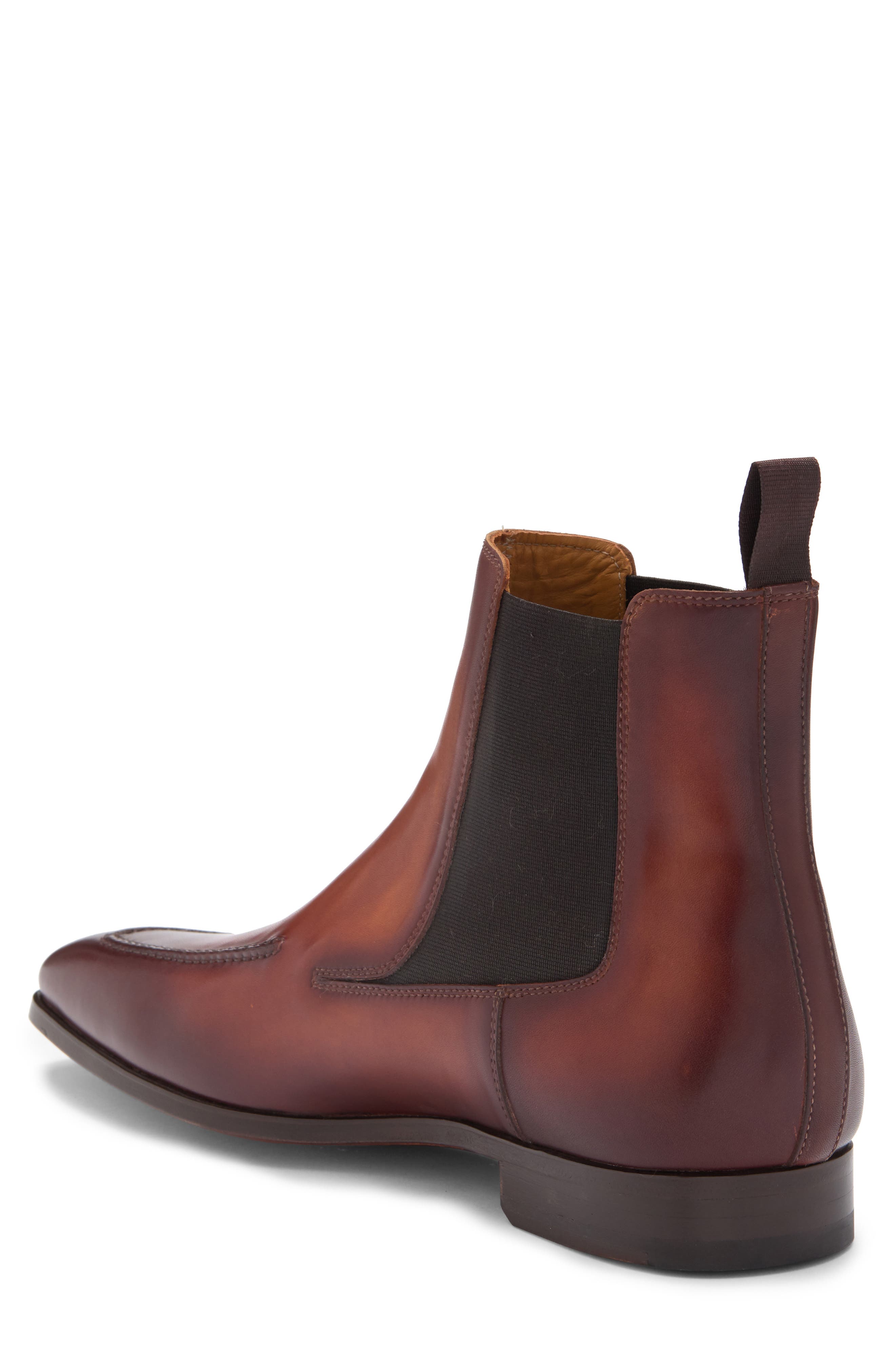 Magnanni Apron Toe Chelsea Boot, Alternate, color, 