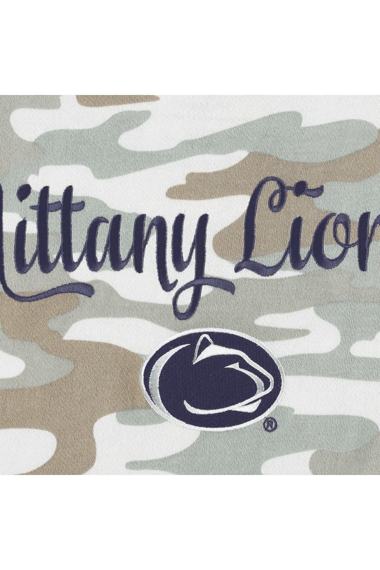 Women's Pressbox Camo Penn State Nittany Lions San Pablo Pullover Hoodie, Alternate, color, Camo