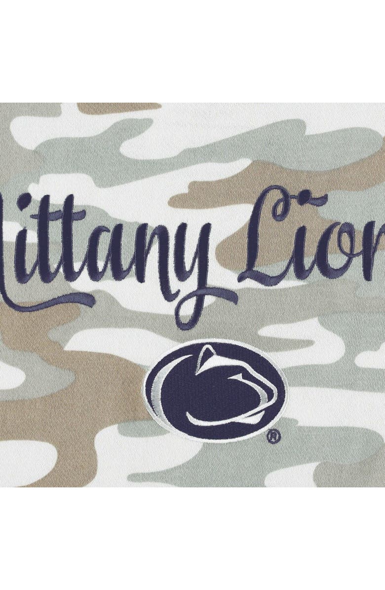 PRESSBOX Women's Pressbox Camo Penn State Nittany Lions San Pablo Pullover Hoodie, Alternate, color, Camo