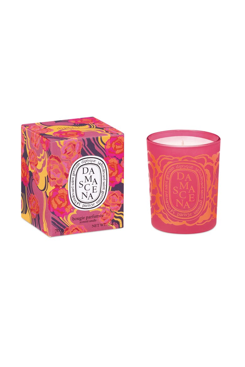 Roses Damascena Scented Votive Candle, Alternate, color, NO COLOR