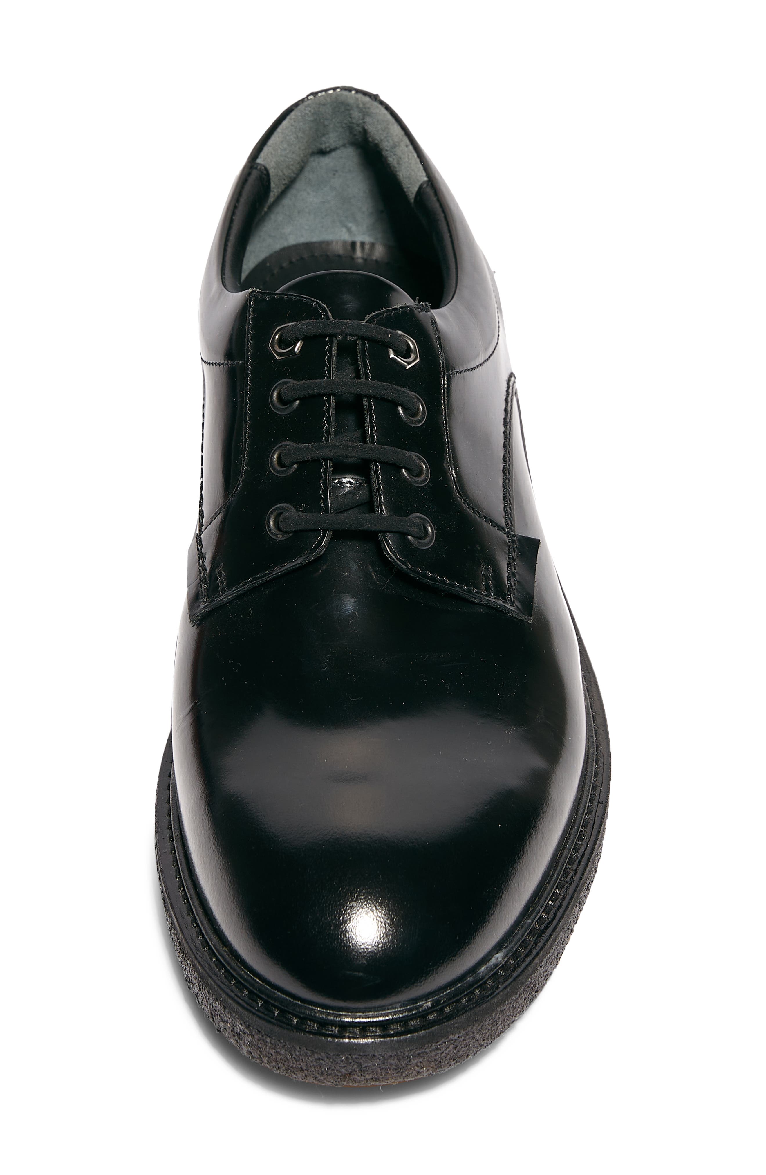 AllSaints Mak Plain Toe Derby, Alternate, color, 