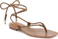 Veronica Beard Rosetta Ankle Wrap Sandal