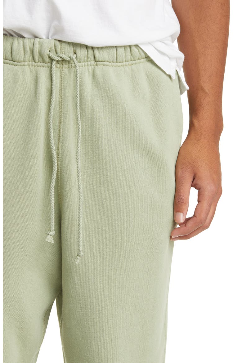 Core Organic Cotton Brushed Terry Sweatpants, Alternate, color, SAGE