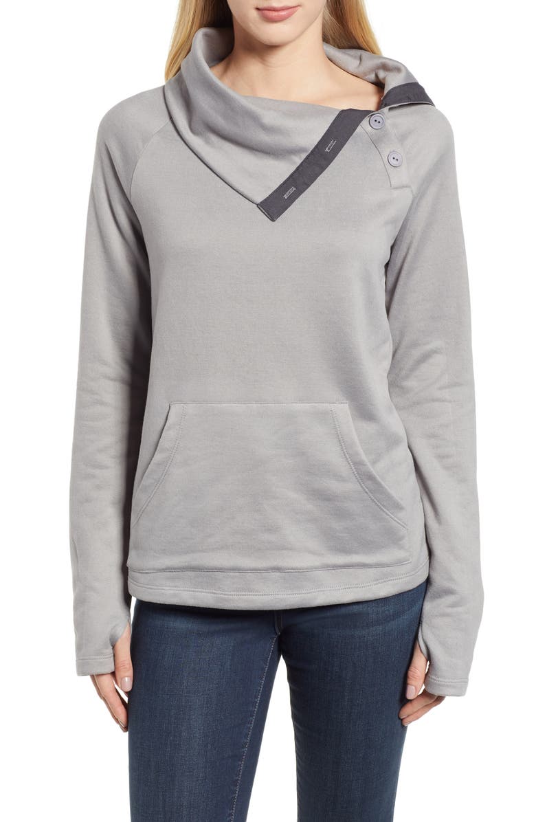 GIBSONLOOK Gibson x Living in Yellow Judy Plush Fleece Pullover, Main, color,