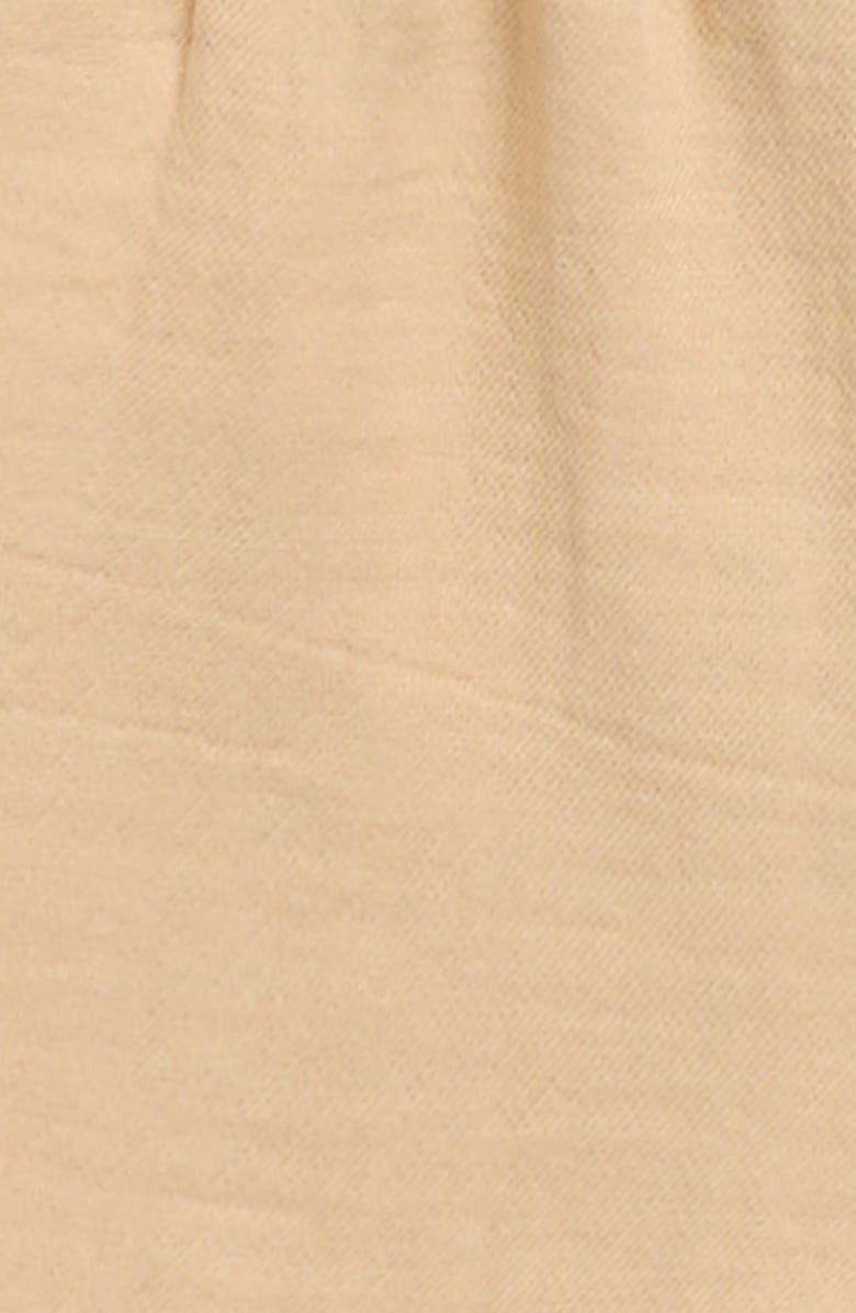 QUINCY MAE Kids' Cotton Gauze Utility Shorts, Alternate, color, Butterscotch