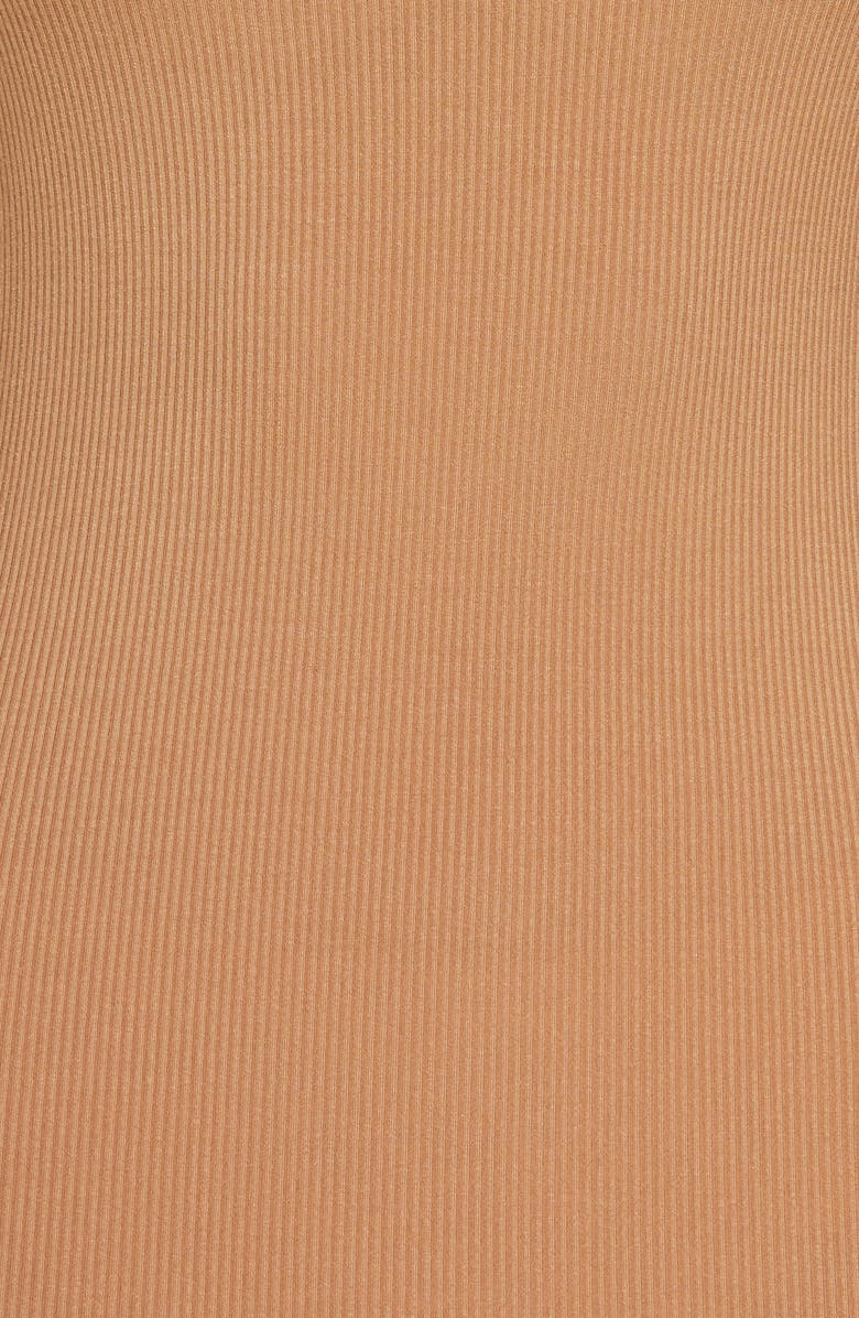 SKIMS Soft Lounge Long Sleeve Dress, Alternate, color, Camel