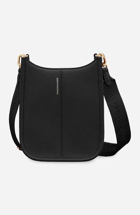 Leather Mini Saddle Bag