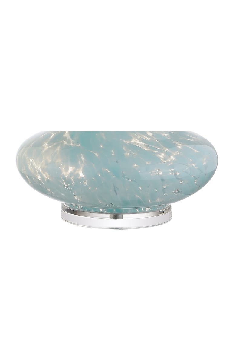 JONATHAN Y Montreal 29" Glass/Acrylic LED Table Lamp, Ice Blue, Alternate, color, Ice Blue