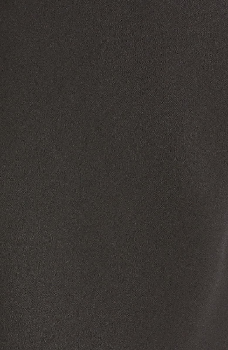 FRAME Shirred Silk Long Sleeve Blouse, Alternate, color, 