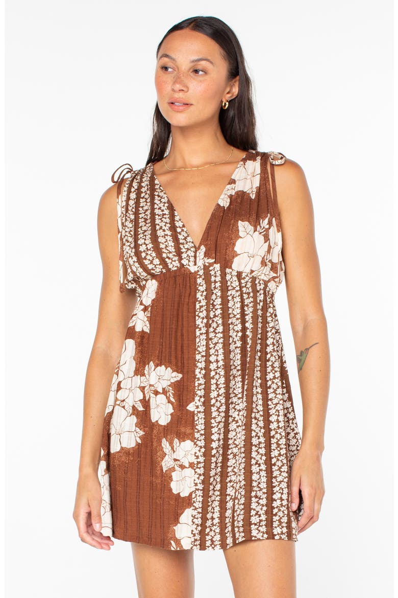 In the Moment Babydoll Miniderss, Alternate, color, TIRAMISU