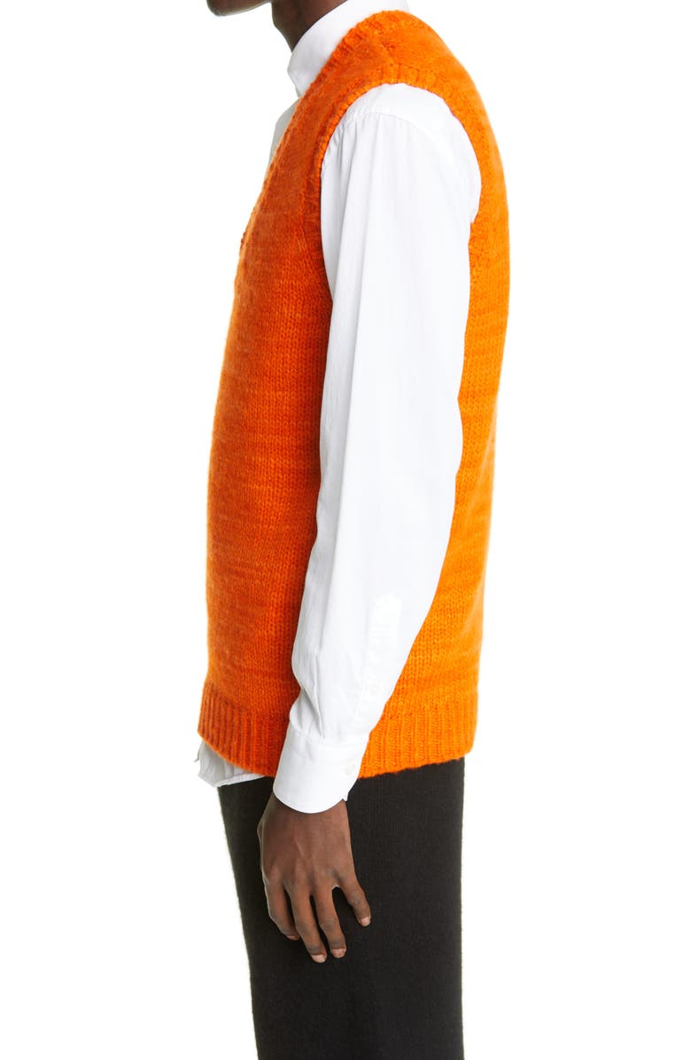The Elder Statesman Hand Spun Cashmere Sweater Vest, Alternate, color, 