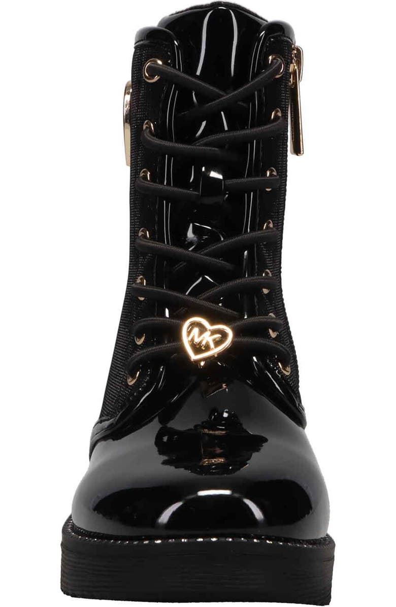 MICHAEL Michael Kors Haskellheart Faux Patent Leather Boot, Alternate, color,