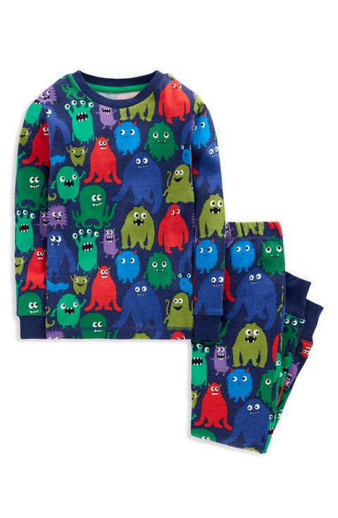 Kids' Fitted Two-Piece Glow in the Dark Pajamas (Toddler & Little Kid)