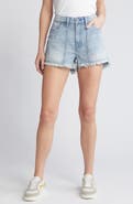 HIDDEN JEANS High Waist Cutoff Mom Shorts