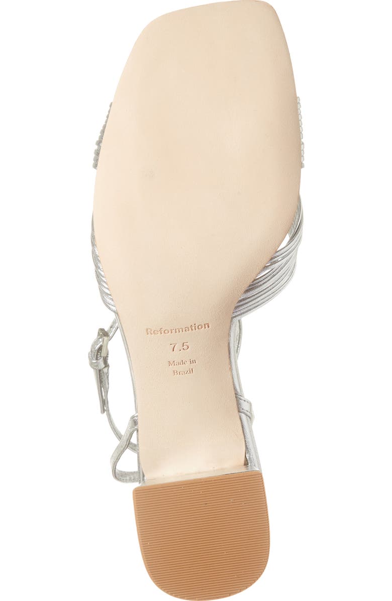 Reformation Emily Mignon Sandal, Alternate, color,