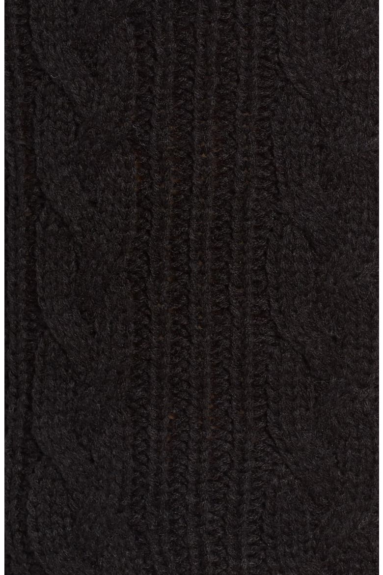 Off the Shoulder Sweater, Alternate, color, BLACK