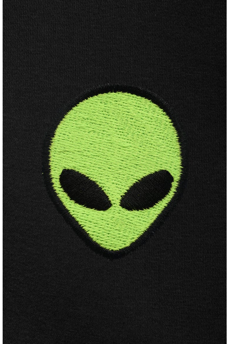Alien All Day Sweatsuit, Alternate, color, Black