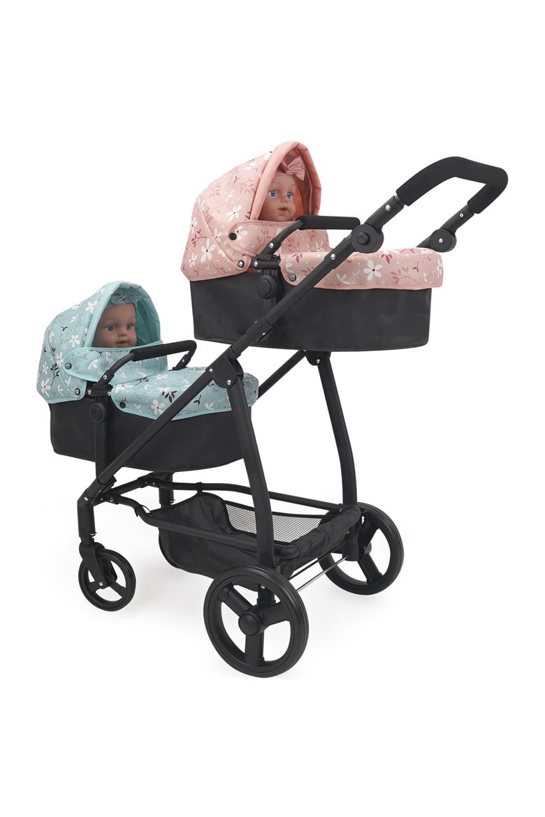 Springtime Deluxe City Twin Stroller & Doll Set, Alternate, color, Multicolored