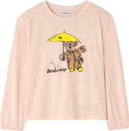 Burberry Rain Bear  Cotton Long-sleeve T-shirt