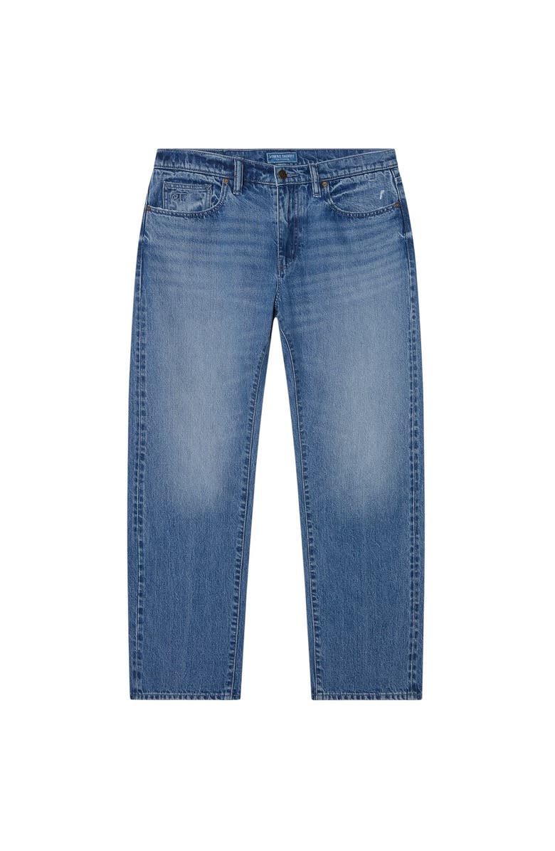 Robert Talbott Austin Selvedge 5-Pocket Pant, Alternate, color, Indigo Rinse