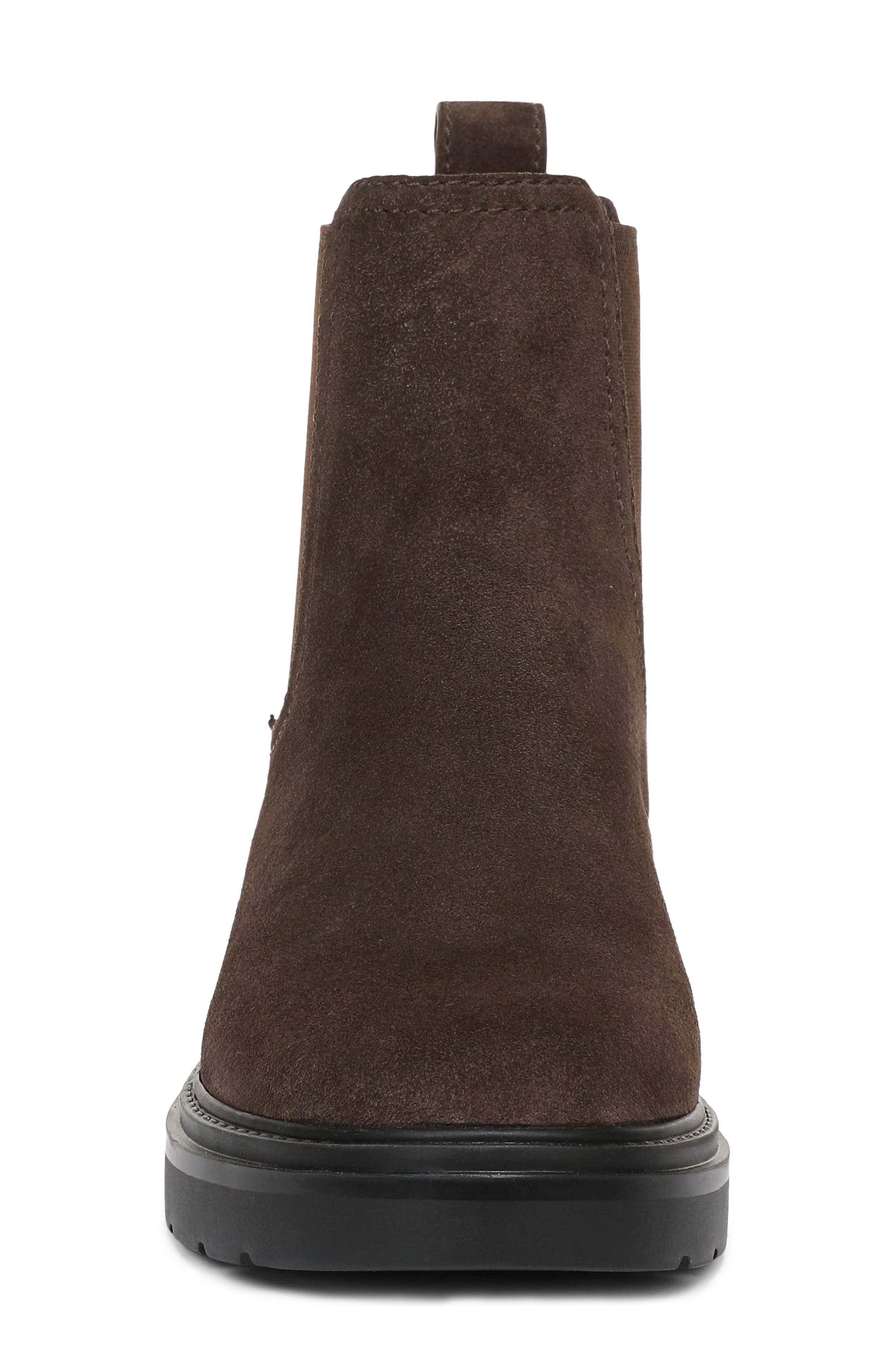Pinecrest Platform Chelsea Boot, Alternate, color, TRUFFLE LEATHER