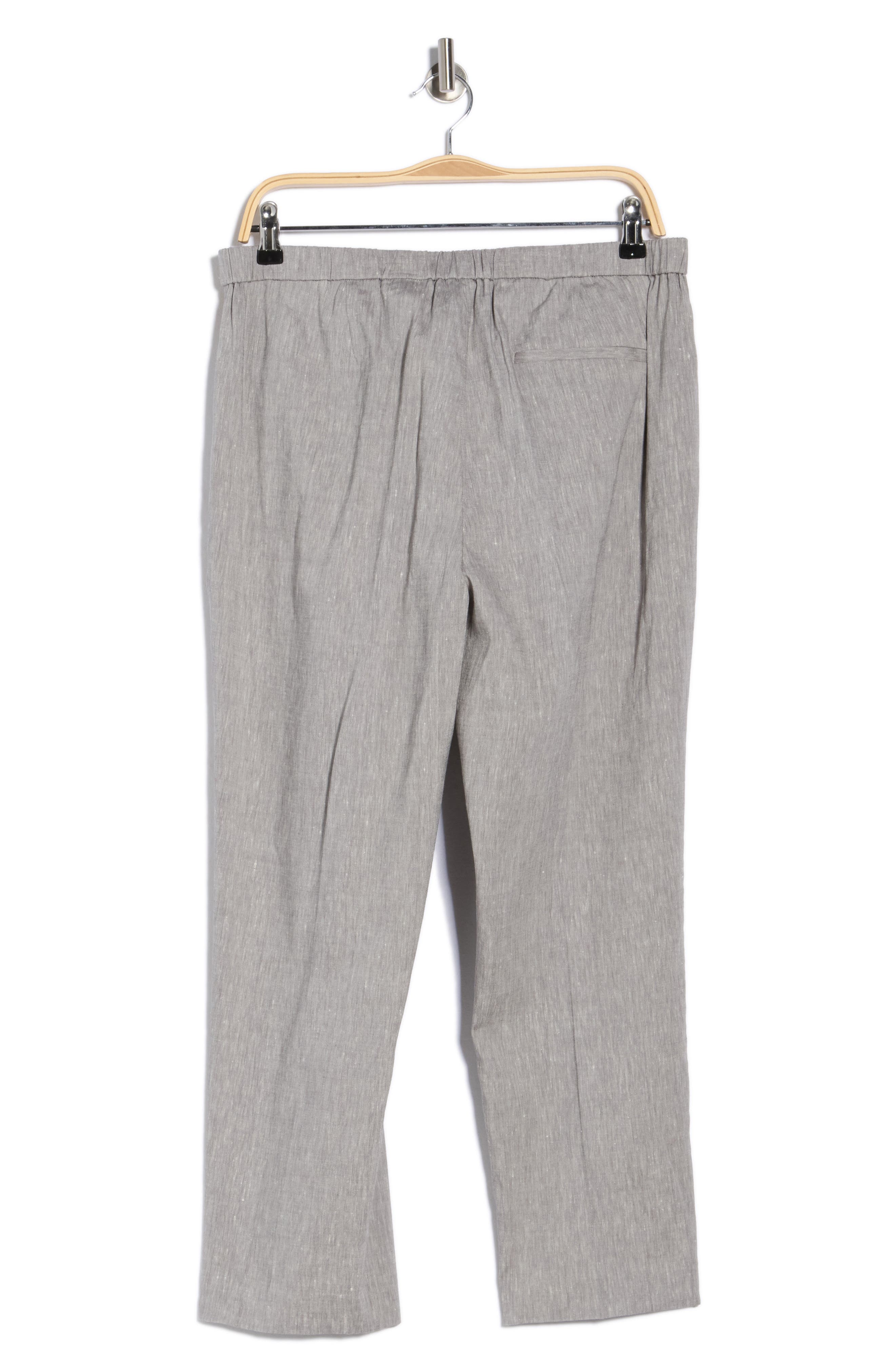 Treeca Linen Blend Crop Pants - image 4