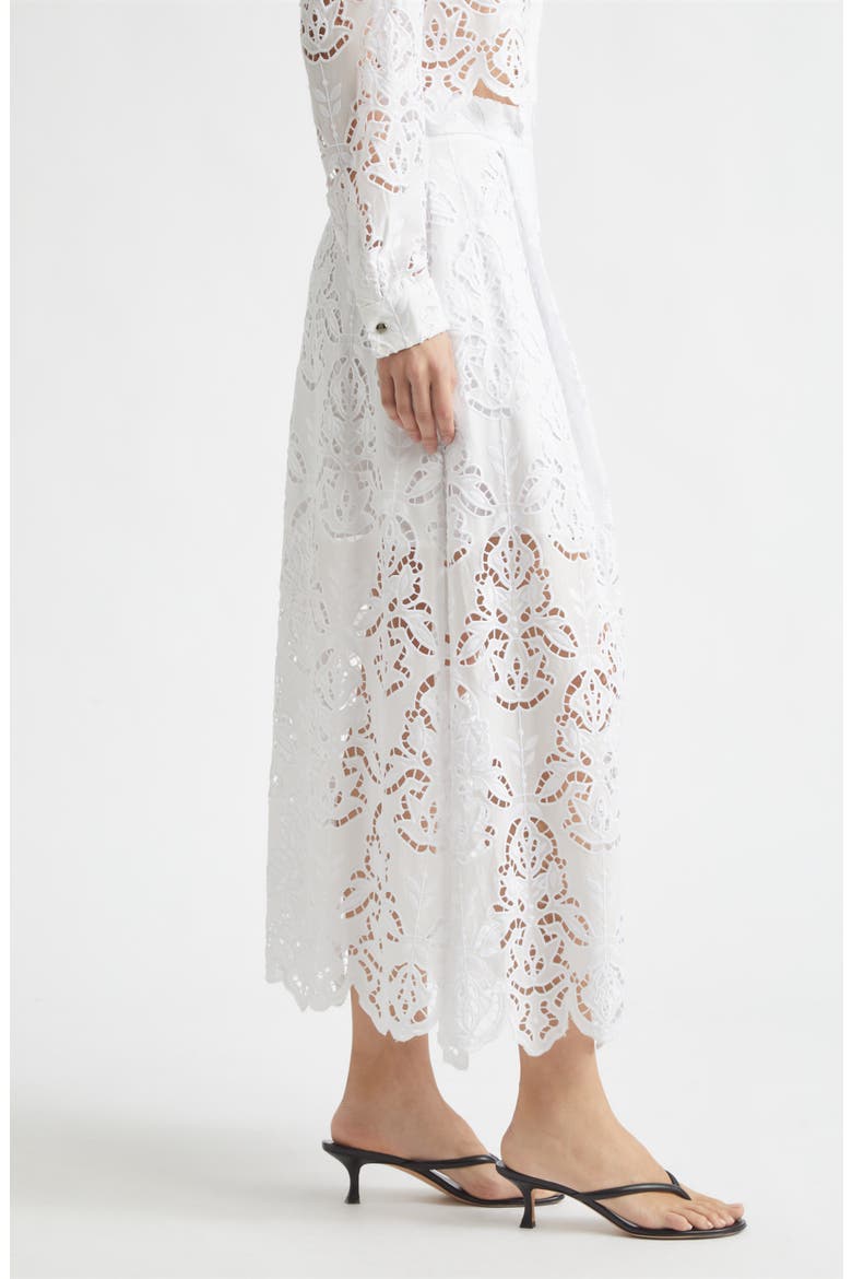 Stacy Midi Skirt, Alternate, color, OPTIC