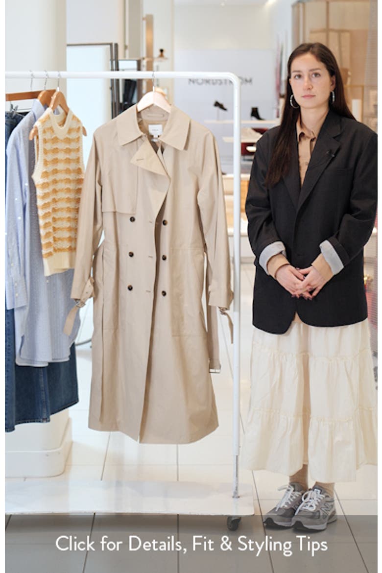 Fine Twill Trench Coat video