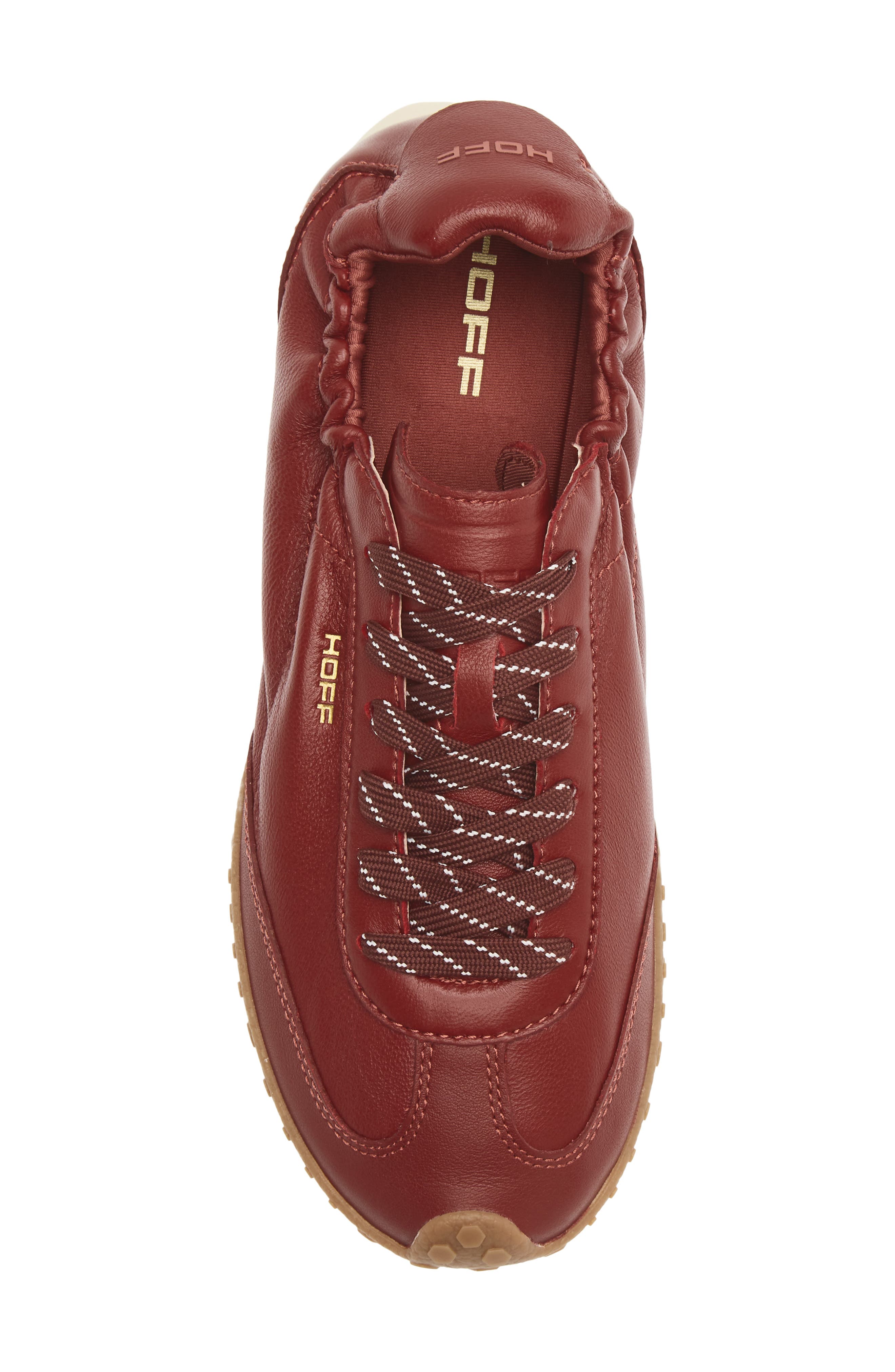 Bridge Leather Sneaker, Alternate, color, CLAY