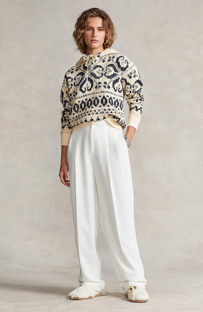 Polo Ralph Lauren Fair Isle Hooded Sweater, Alternate, color,