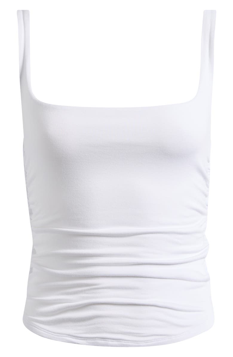 Naked Wardrobe Smooth Tank, Alternate, color, White