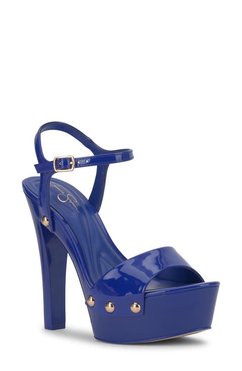 Calenta Ankle Strap Platform Sandal (Women)