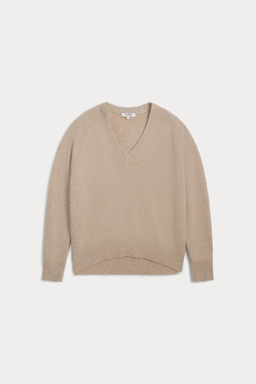 Naked Cashmere Sydney V-neck Cashmere Sweater In Brown