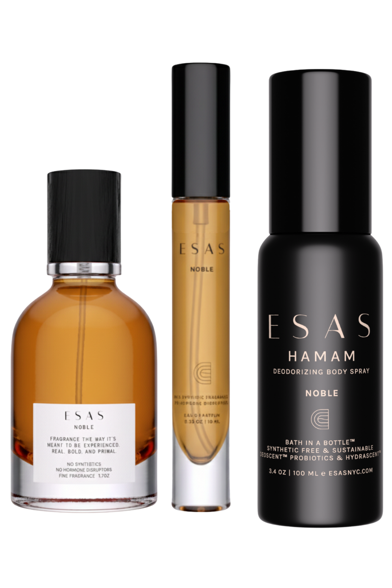 Noble Organic Eau de Parfum Gift Set, Main, color, Yellow