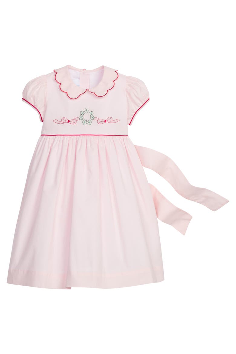 Kids' Maisie Dress, Main, color, Wreath Light Pink