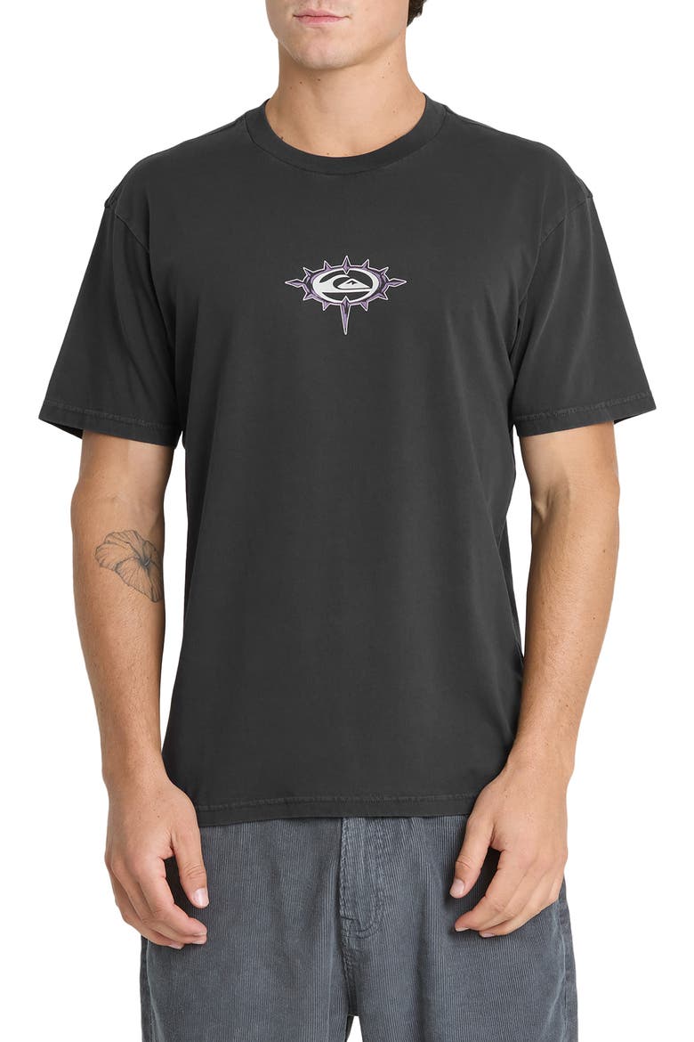 Metal Vision Pigment Dye Cotton T-Shirt, Main, color, PHANTOM