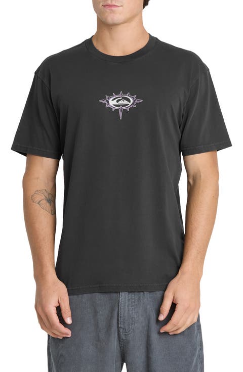 Metal Vision Pigment Dye Cotton T-Shirt