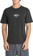 Quiksilver Metal Vision Pigment Dye Cotton T-Shirt