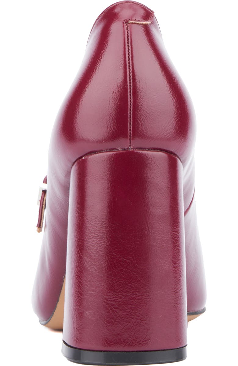 NEW YORK AND COMPANY Elaine Mary Jane Pump, Alternate, color, Wine