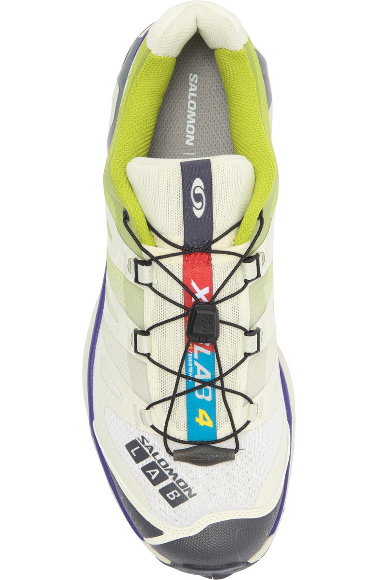 Salomon XT-4 OG Sneaker, Alternate, color, Vanilla Ice/ Dark Citron