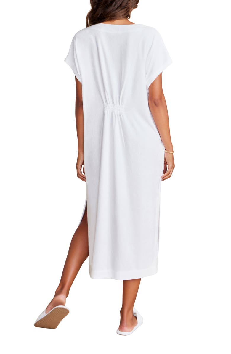 Barefoot Dreams<sup>®</sup> Cozy Terry Caftan, Alternate, color, Sea Salt